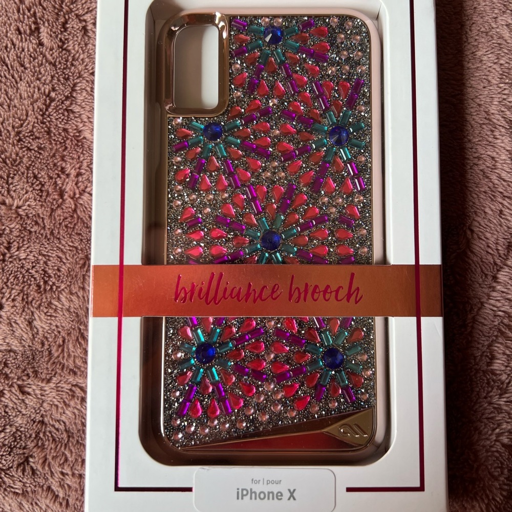 Casemate Iphone X/XS brilliance brooch case